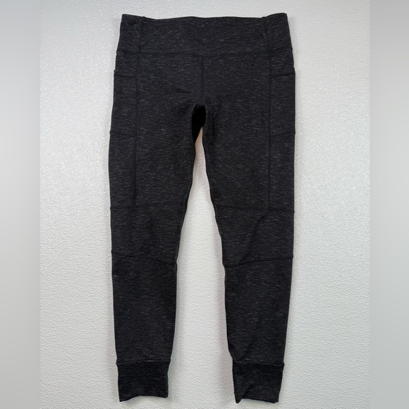 Kyodan Pants - Kyodan Women’s Gray/Black Heather‎ Spacedye Leggings 25” Athletic Size X-Large